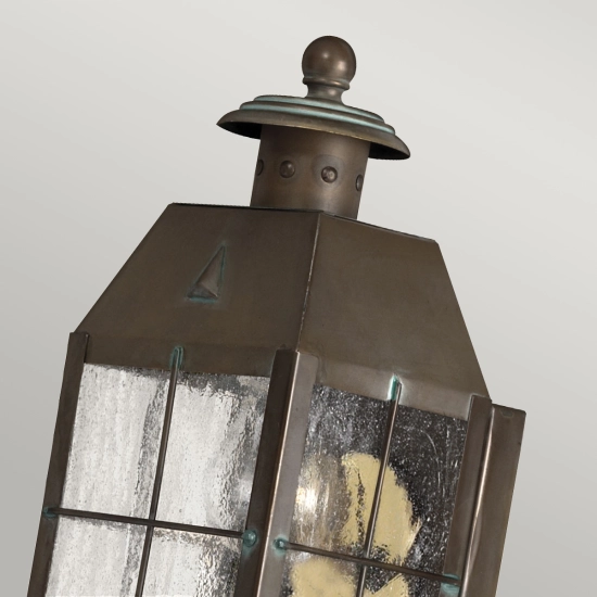 Mała latarnia naścienna Nantucket – 1 źródło światła QN-NANTUCKET-XS-AS Elstead Lighting