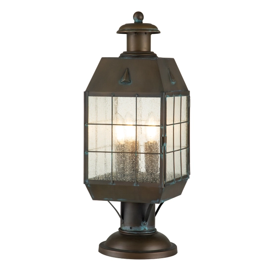 Duża latarnia stojąca Nantucket – 3 źródła światła QN-NANTUCKET3-L-AS Elstead Lighting