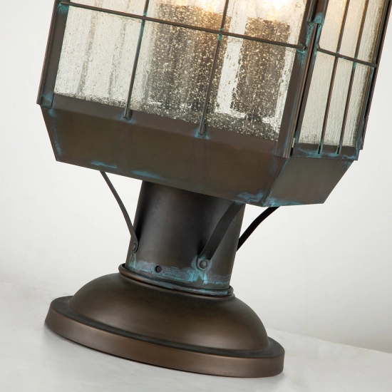 Duża latarnia stojąca Nantucket – 3 źródła światła QN-NANTUCKET3-L-AS Elstead Lighting