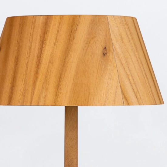Lampa stołowa Nostalgia QN-NOSTALGIA-TL-M-TEAK Elstead Lighting