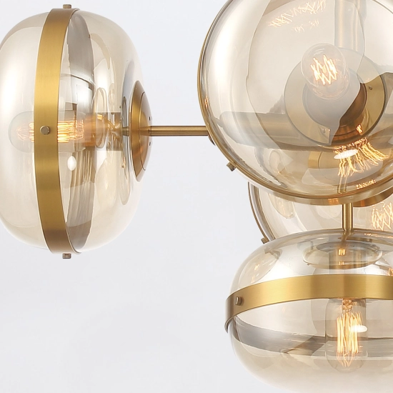 Lampa wyspowa Nottingham – 10 źródeł światła QN-NOTTINGHAM-10LP-AB Elstead Lighting