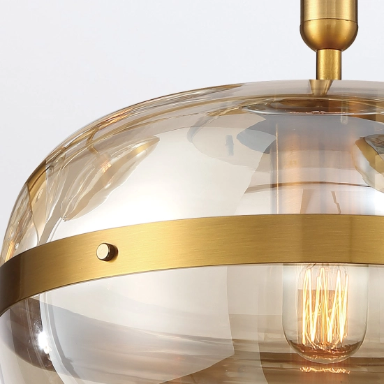 Lampa wisząca Nottingham – 1 źródło światła QN-NOTTINGHAM-1P-AB Elstead Lighting
