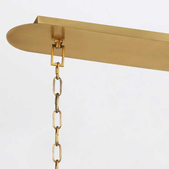 Lampa wyspowa Nottingham – 6 źródeł światła QN-NOTTINGHAM-6LP-AB Elstead Lighting
