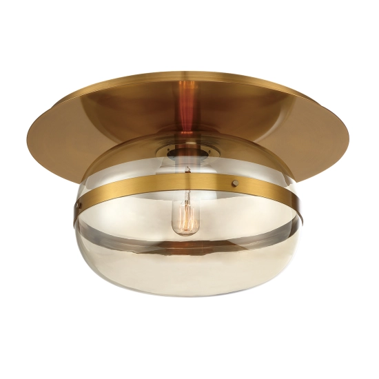 Średni plafon Nottingham – 1 źródło światła QN-NOTTINGHAM-F-M-AB Elstead Lighting