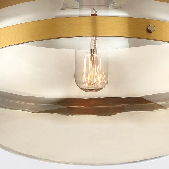 Średni plafon Nottingham – 1 źródło światła QN-NOTTINGHAM-F-M-AB Elstead Lighting