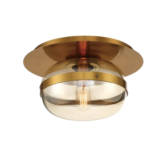 Mały plafon Nottingham – 1 źródło światła QN-NOTTINGHAM-F-S-AB Elstead Lighting