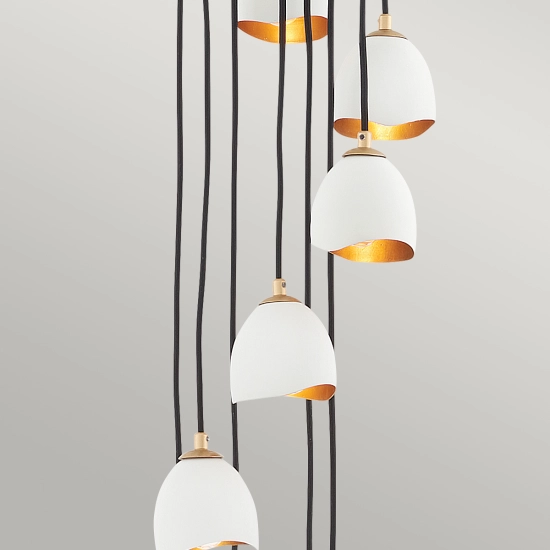 Lampa wisząca Nula – 12 źródeł światła QN-NULA-12P Elstead Lighting