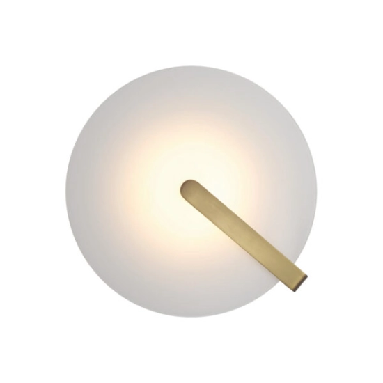 Mały plafon / kinkiet Nuvola – Złoty QN-NUVOLA-F-S-BG Elstead Lighting