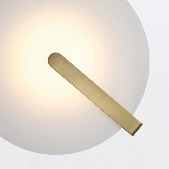 Mały plafon / kinkiet Nuvola – Złoty QN-NUVOLA-F-S-BG Elstead Lighting
