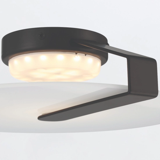 Mały plafon / kinkiet Nuvola – Matowa czerń QN-NUVOLA-F-S-BK Elstead Lighting