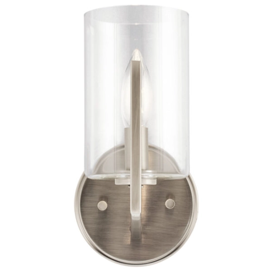 Kinkiet Nye – 1 źródło światła – Klasyczny pewter QN-NYE1-CLP Elstead Lighting