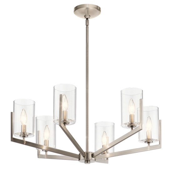 kinkiecik.pl Żyrandol Nye – 6 źródeł światła – Klasyczny pewter QN-NYE6-CLP Elstead Lighting