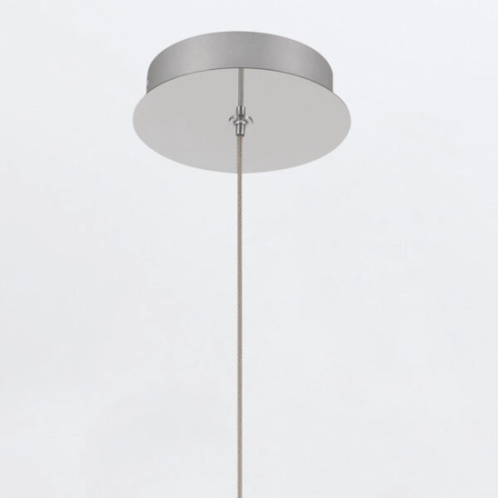 Mała lampa wisząca Palams – 2 źródła światła – Polerowany nikiel QN-PALMAS-2MP-PN Elstead Lighting