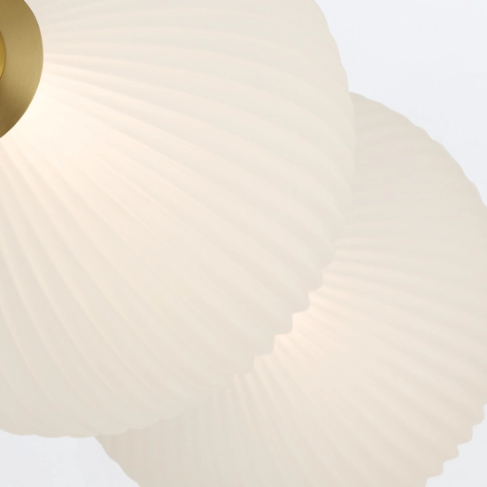Kinkiet Palmas – 2 źródła światła – Złoty QN-PALMAS-2W-BG Elstead Lighting