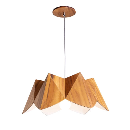 Lampa wisząca Physalis QN-PHYSALIS-P-M-TEAK Elstead Lighting