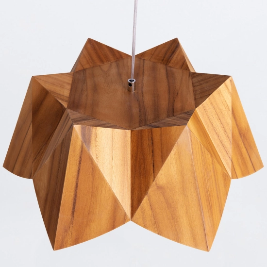 Lampa wisząca Physalis QN-PHYSALIS-P-M-TEAK Elstead Lighting