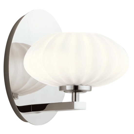 kinkiecik.pl Kinkiet Pim – 1 źródło światła – Polerowany chrom QN-PIM1-PC Elstead Lighting