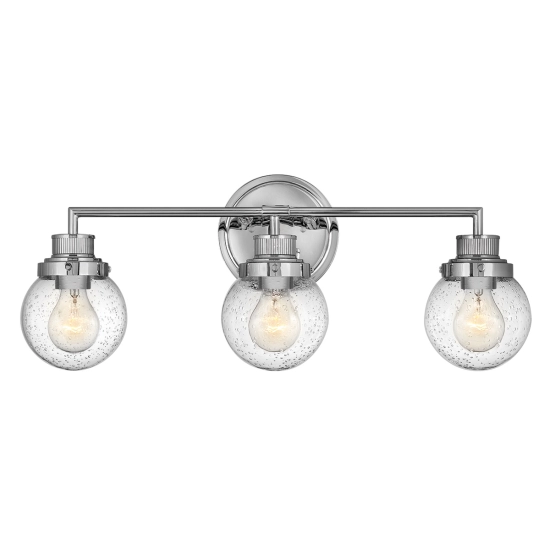 kinkiecik.pl Kinkiet Poppy – 3 źródła światła – Polerowany chrom QN-POPPY3-PC-BATH Elstead Lighting