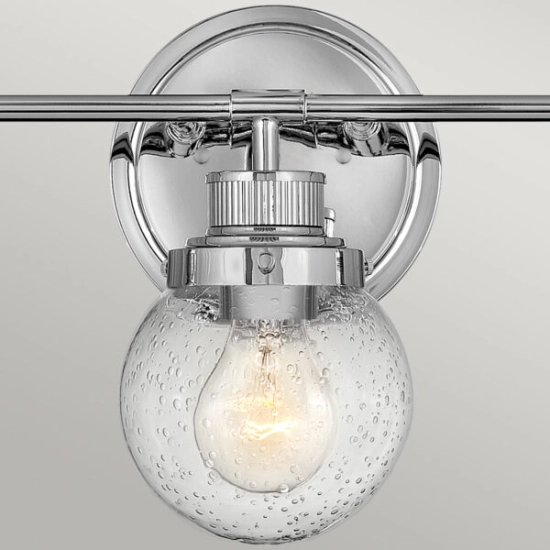 Kinkiet Poppy – 3 źródła światła – Polerowany chrom QN-POPPY3-PC-BATH Elstead Lighting