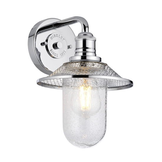 kinkiecik.pl Kinkiet Rigby – 1 źródło światła – Polerowany chrom QN-RIGBY1-BATH-PC Elstead Lighting