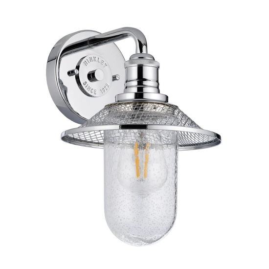Kinkiet Rigby – 1 źródło światła – Polerowany chrom QN-RIGBY1-BATH-PC Elstead Lighting