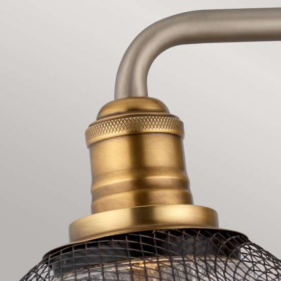 Kinkiet Rigby – 3 źródła światła – Antyczny nikiel/ Stary mosiądz QN-RIGBY3-BATH-AN Elstead Lighting