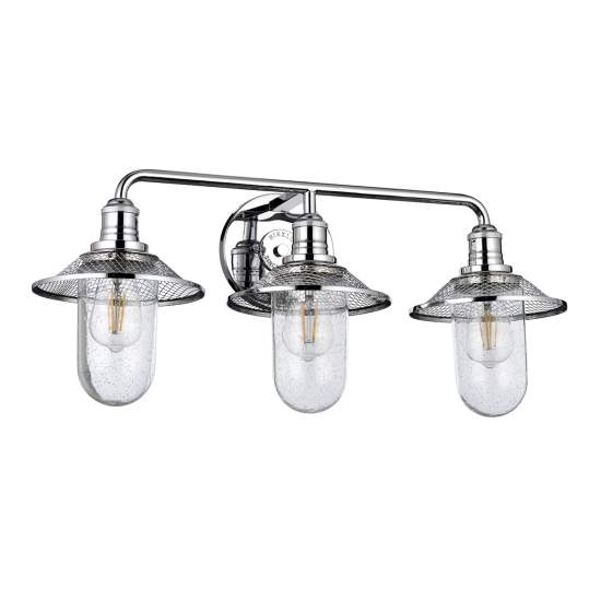 Kinkiet Rigby – 3 źródła światła – Polerowany chrom QN-RIGBY3-BATH-PC Elstead Lighting