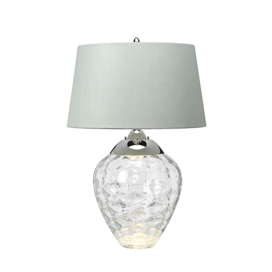 kinkiecik.pl Lampa stołowa Samara – 2 źródła światła – Bezbarwne szkło QN-SAMARA-TL-CLR Elstead Lighting