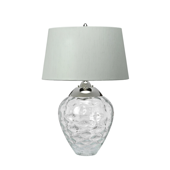 Lampa stołowa Samara – 2 źródła światła – Bezbarwne szkło QN-SAMARA-TL-CLR Elstead Lighting
