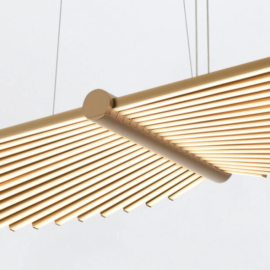 Żyrandol Seraph – Matowe złoto QN-SERAPH-LP-L-BG Elstead Lighting
