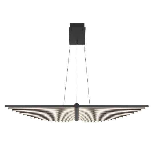 Żyrandol Seraph – Matowa czerń QN-SERAPH-LP-L-BLK Elstead Lighting