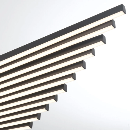 Żyrandol Seraph – Matowa czerń QN-SERAPH-LP-L-BLK Elstead Lighting