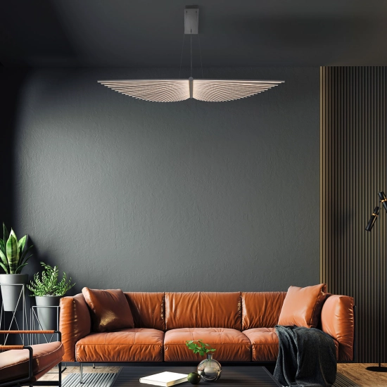Żyrandol Seraph – Matowa czerń QN-SERAPH-LP-L-BLK Elstead Lighting