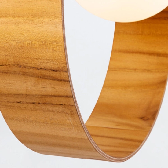 Lampa wisząca Sfera – 1 źródło światła QN-SFERA-1P-TEAK Elstead Lighting