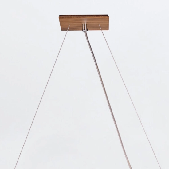 Lampa wisząca Sfera – 3 źródła światła QN-SFERA-3P-TEAK Elstead Lighting