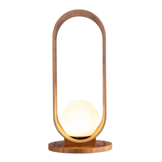 Lampa stołowa Sfera QN-SFERA-TL-L-TEAK Elstead Lighting