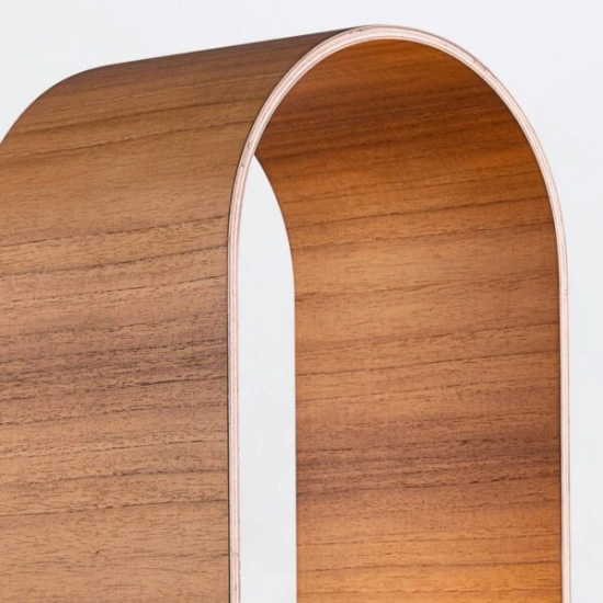 Lampa stołowa Sfera QN-SFERA-TL-L-TEAK Elstead Lighting