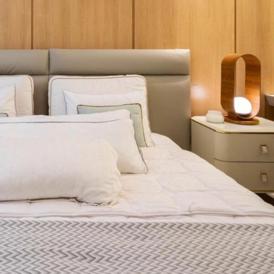 Lampa stołowa Sfera QN-SFERA-TL-L-TEAK Elstead Lighting