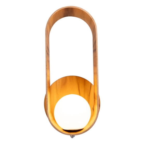 Kinkiet Sfera QN-SFERA-WB-L-TEAK Elstead Lighting