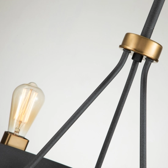 Lampa wisząca/ Półplafon Silas – 6 źródeł światła QN-SILAS-6P-DZ Elstead Lighting