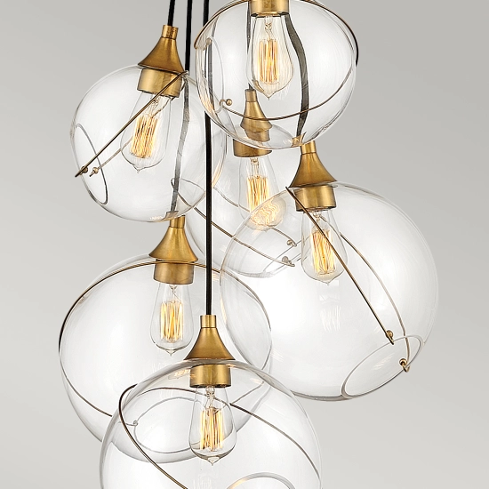 Lampa wisząca Skye – 6 źródeł światła QN-SKYE-6P Elstead Lighting