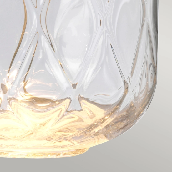 Lampa stołowa Sola – 2 źródła światła – Srebrny abażur QN-SOLA-TL-L Elstead Lighting