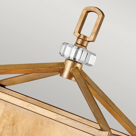 Kinkiet Stinson – 2 źródła światła – Przecierany mosiądz QN-STINSON2-DBR Elstead Lighting