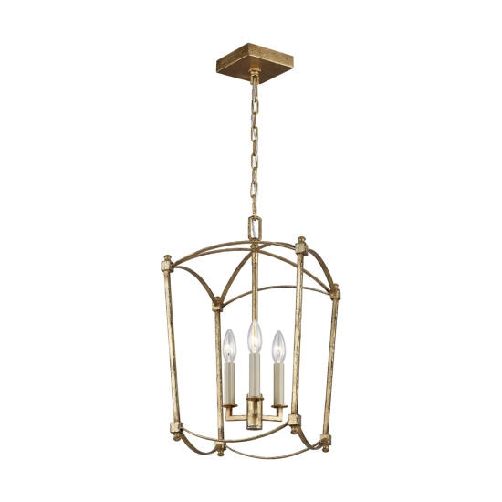 kinkiecik.pl Lampa wisząca Thayer – 3 źródła światła QN-THAYER-3P-ADB Elstead Lighting