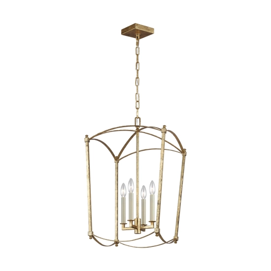kinkiecik.pl Lampa wisząca Thayer – 4 źródła światła QN-THAYER-4P-ADB Elstead Lighting