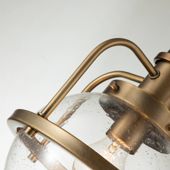Lampa wisząca/ Plafon Triocent – 1 źródło światła – Naturalny mosiądz QN-TRIOCENT-P-NBR Elstead Lighting