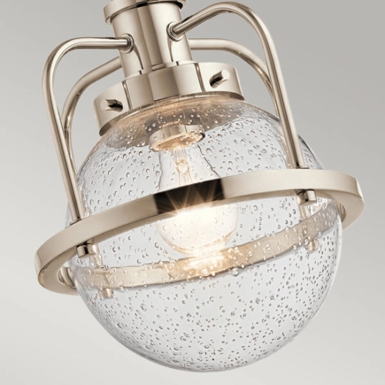 Lampa wisząca/ Plafon Triocent – 1 źródło światła – Polerowany nikiel QN-TRIOCENT-P-PN Elstead Lighting