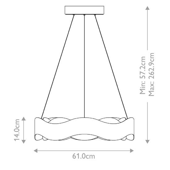 Średni żyrandol Vaughan – Brązowo-złoty QN-VAUGHAN-P-M-BRZ-GD Elstead Lighting