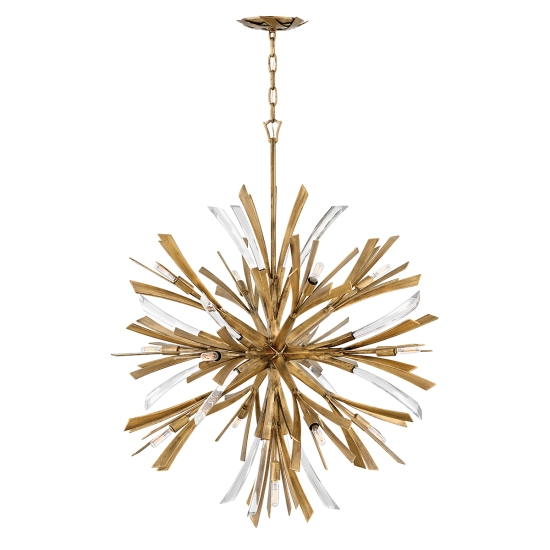 kinkiecik.pl Duża lampa wisząca Vida – 13 źródeł światła QN-VIDA-13P-L Elstead Lighting