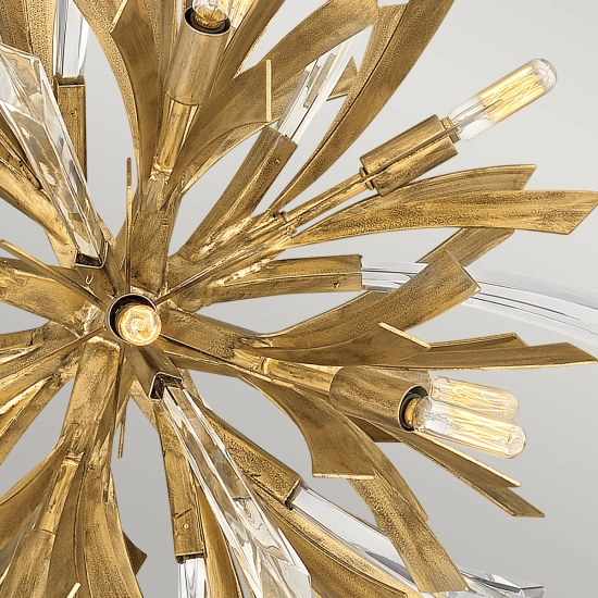 Mała lampa wisząca Vida – 13 źródeł światła QN-VIDA-13P-S Elstead Lighting